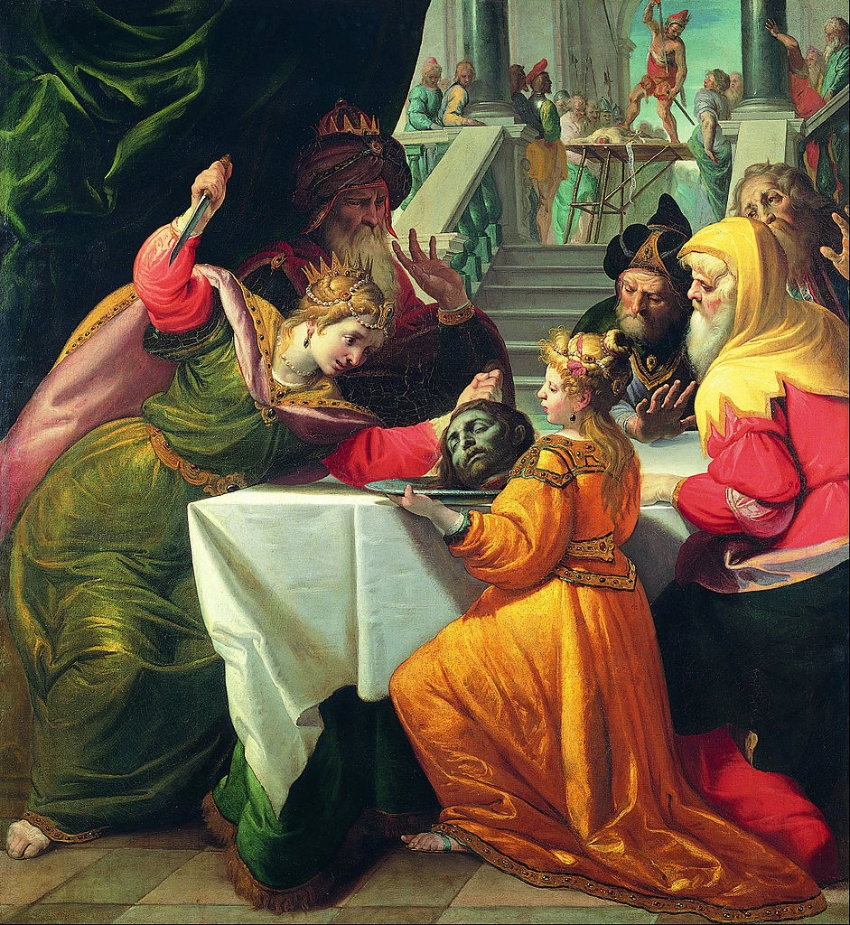 Erodiade presentata con la Testa del Battista di Salomè - Musei di Strada Nuova, Genova